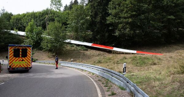 Unfall bei Rotorblatt-Transport