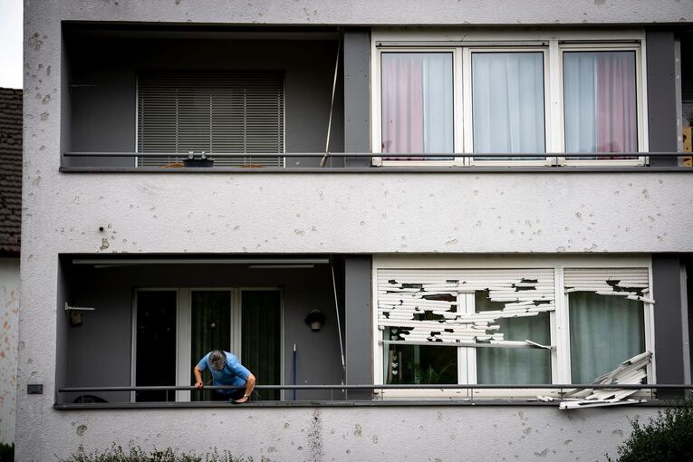 Unwetter in der Schweiz