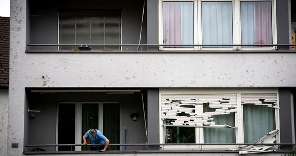 Unwetter in der Schweiz