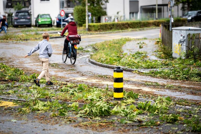 Unwetter in der Schweiz