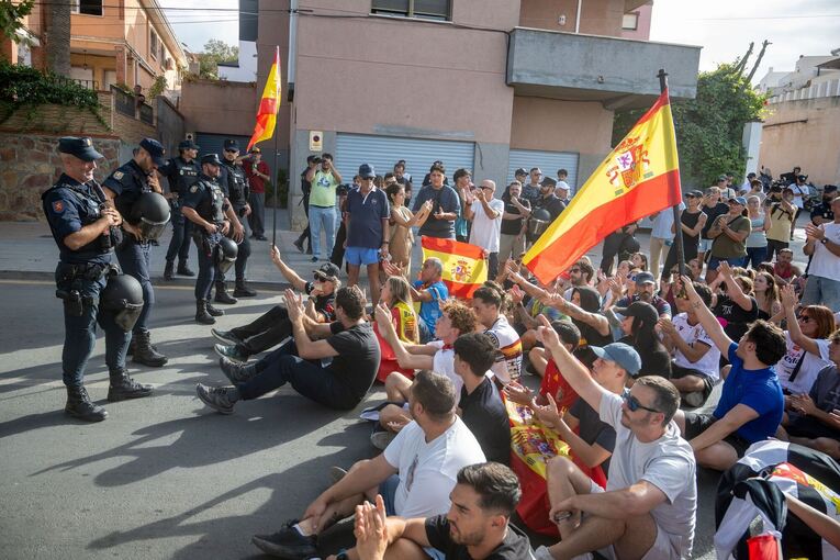 Migranten in Ceuta Migranten in Ceuta