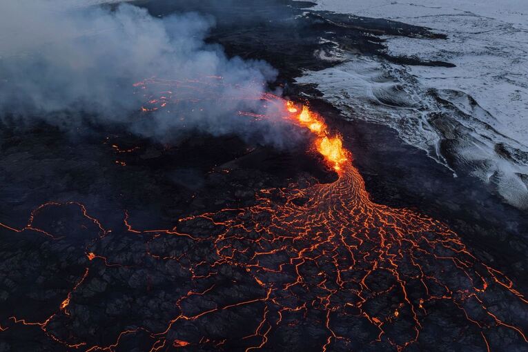 Vulkanausbruch auf Island Vulkanausbruch auf Island