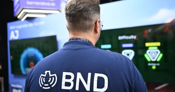 BND-Messestand bei der Gamescom