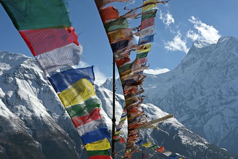Himalaya Gebirge in Nepal