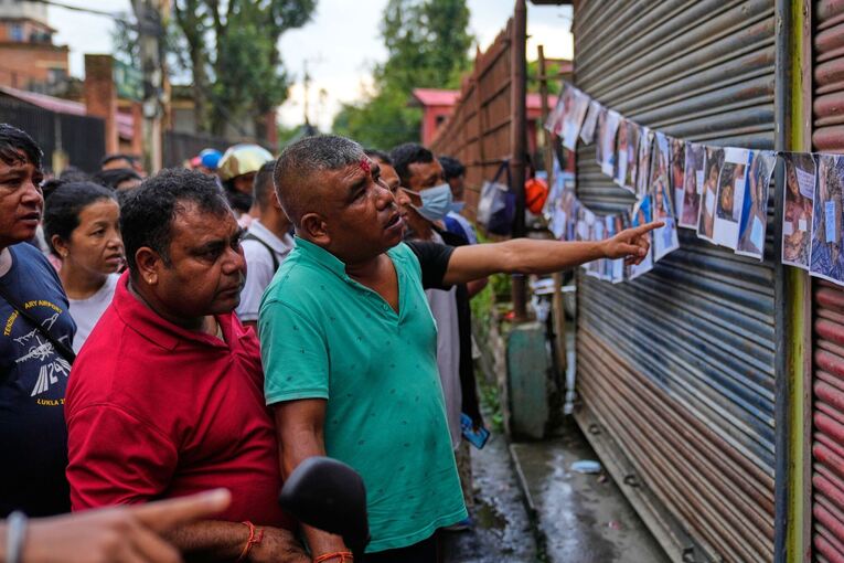 Sturzflut in  Nepal