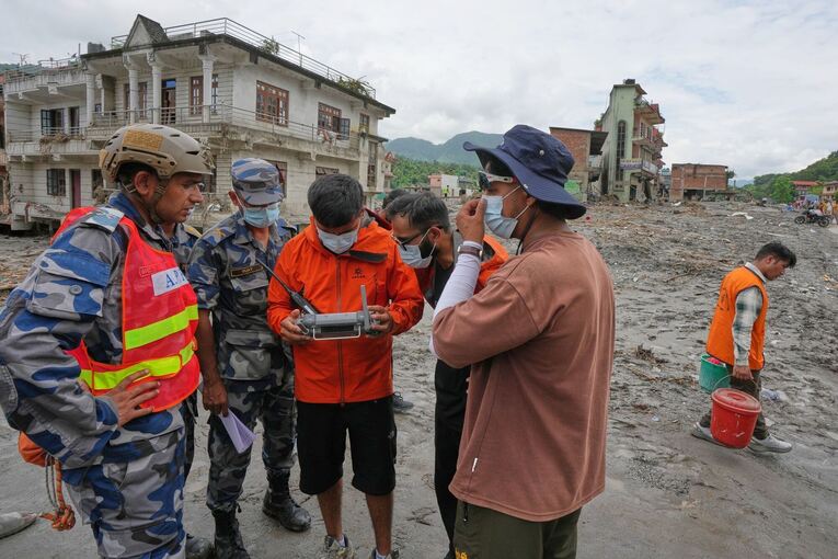 Sturzflut im Himalaya - Nepal