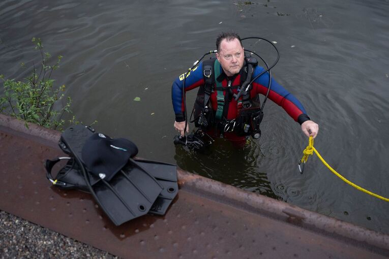 Rettungstaucher Achim Maier