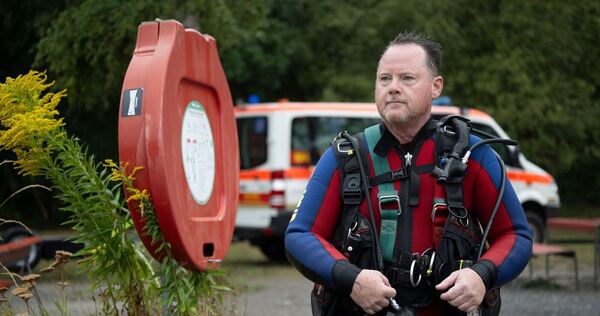 Rettungstaucher Achim Maier