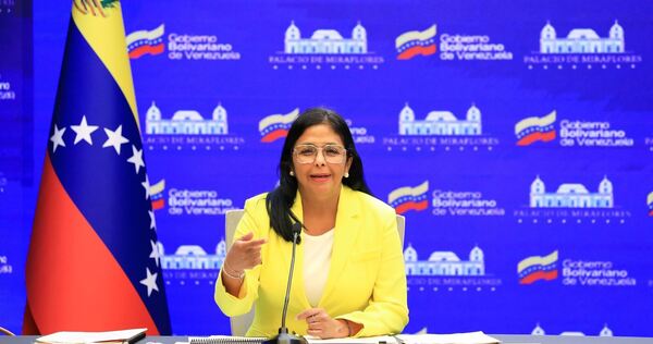 Geschäftsführende Präsidentin Delcy Rodríguez