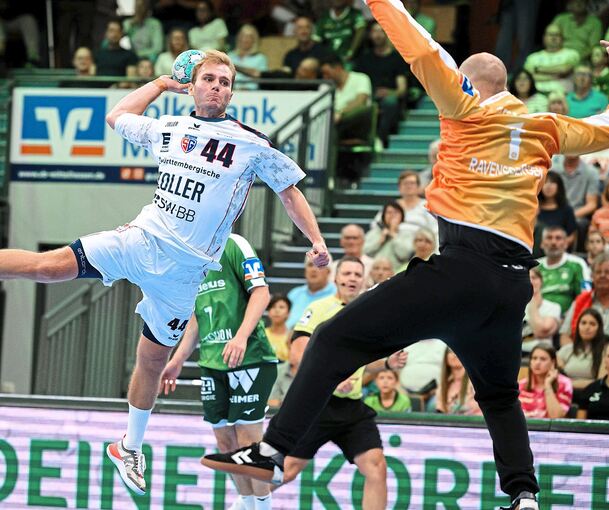 Matchwinner im Anflug: Mathias Larson macht ein starkes Spiel.