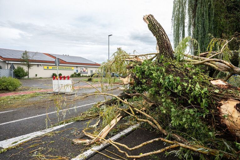 Schweres Unwetter in Baden-Württemberg