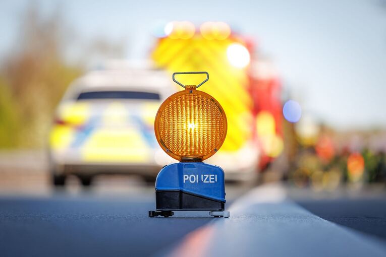 Polizeiabsperrung