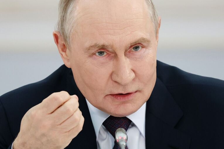 Russlands Präsident Putin Russlands Präsident Putin
