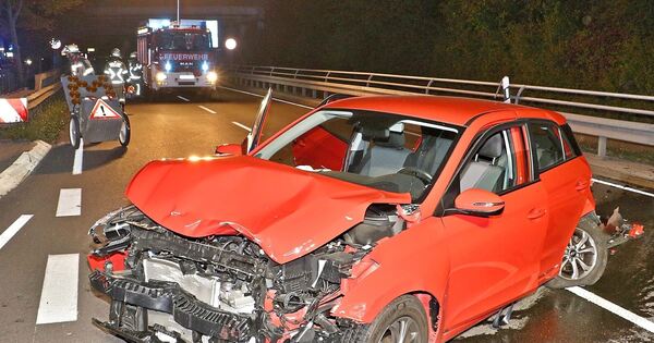 Schwerer Unfall bei Ditzingen: 68-Jährige verletzt