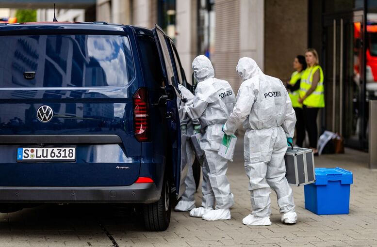 Polizeieinsatz in Stuttgarter Einkaufszentrum Polizeieinsatz in Stuttgarter Einkaufszentrum