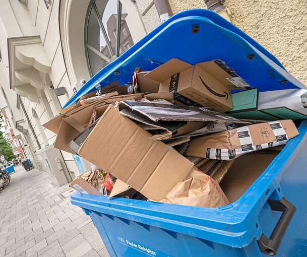 Die Deutschen sind zwar besonders gut beim Recyclen - verursachen aber auch deutlich mehr Verpackungsmüll als andere EU-Staaten.