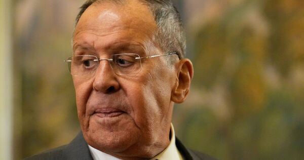 Russlands Außenminister Lawrow Russlands Außenminister Lawrow