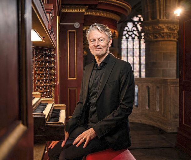 Hayo Boerema spielt am Sonntag in der Besigheimer Stadtkirche.
