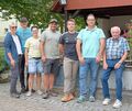 Sie freuen sich auf das Stadtteilfest (von links): Anja Grünewald, Frank-Uwe Lieberherr, Ramona Rainer, Steffen Müller, Andreas Sie freuen sich auf das Stadtteilfest (von links): Anja Grünewald, Frank-Uwe Lieberherr, Ramona Rainer, Steffen Müller, Andreas Held, Jan Rosenberger und Fritz Dietrich.