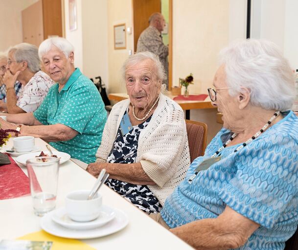 Die älteste Teilnehmerin beim „Urlaub ohne Koffer“ war die 103-jährige Maria Fink aus Mundelsheim