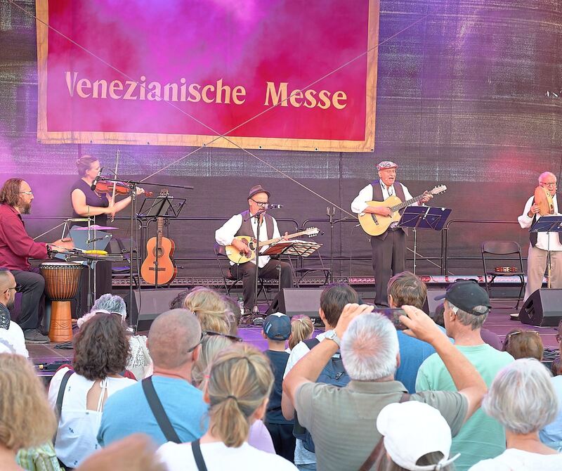 Große Auftritte auf der Venezianischen Messe in Ludwigsburg.