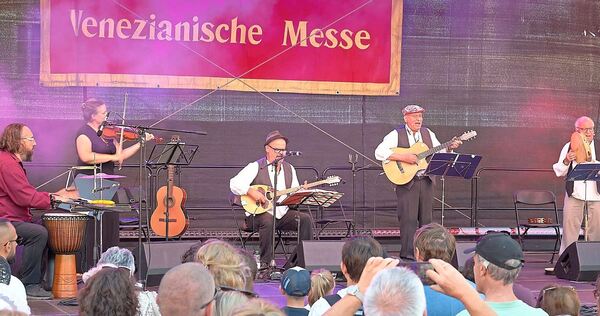 Große Auftritte auf der Venezianischen Messe in Ludwigsburg.