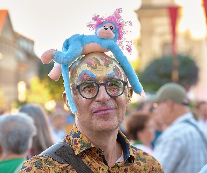 Manchmal reicht auch nur ein bisschen Farbe und ein Affe. Manchmal reicht auch nur ein bisschen Farbe und ein Affe.