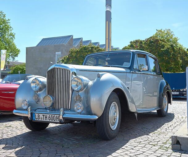 Ein wahres Prachtstück ist dieser Rolls Royce.