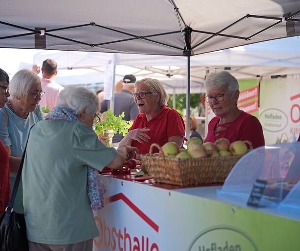 Das Apfelfest in Kirchheim ist jedes Jahr eine beliebte Veranstaltung.