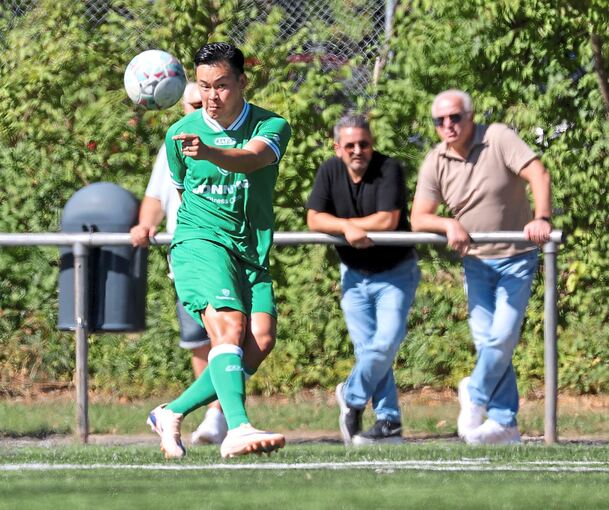 Die Revanche fürs Pokalfinale gelingt Duc Thanh Ngo und dem TSV Grünbühl.