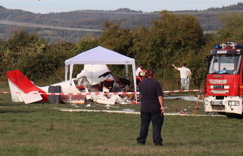 Schwerer Unfall bei Flugschau Schwerer Unfall bei Flugschau
