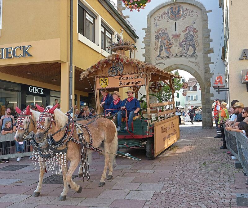 Auch aus Benningen wird gegrüßt.