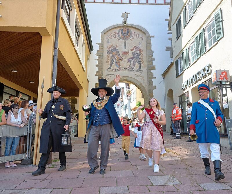 Die Stadt Besigheim repräsentiert die Schultesgruppe.
