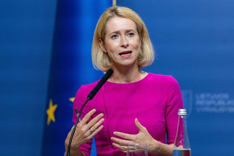 Kaja Kallas in Litauen
