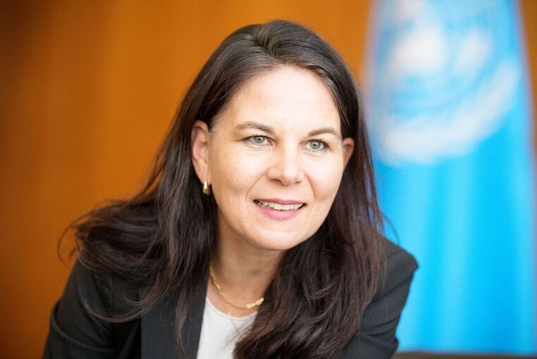 Annalena Baerbock bei der UN