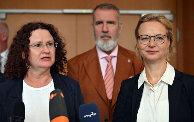 Regierungskrise in Thüringen - Fraktionssitzung Thüringen.Gerecht Regierungskrise in Thüringen - Fraktionssitzung Thüringen.Gerecht