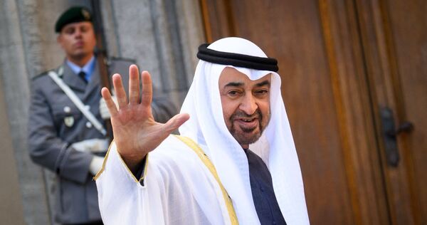 Präsident der Vereinigten Arabischen Emirate in Berlin
