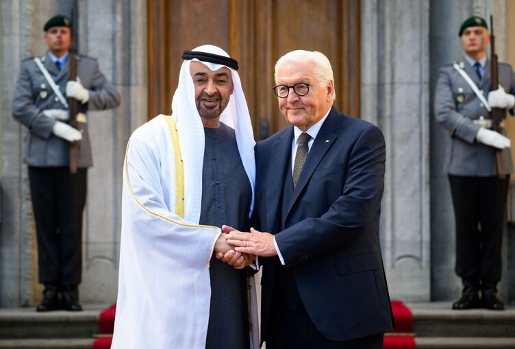 Präsident der Vereinigten Arabischen Emirate in Berlin Präsident der Vereinigten Arabischen Emirate in Berlin