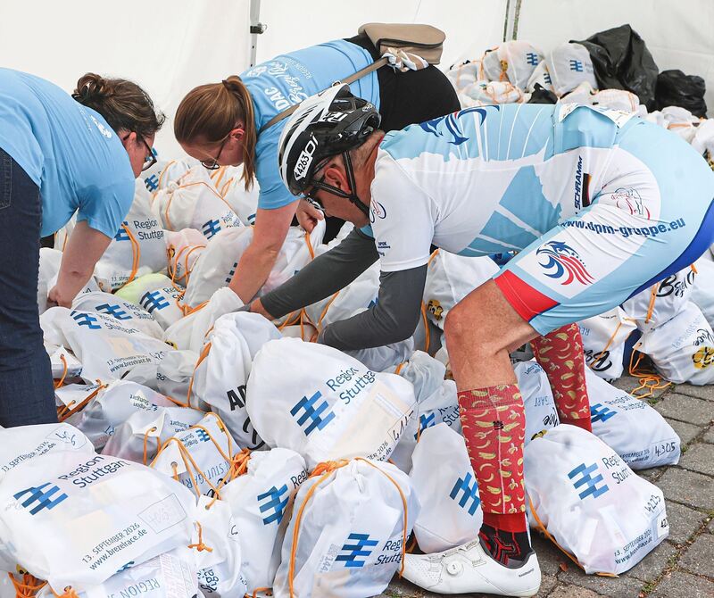Goodiebags für die Teilnehmer. Goodiebags für die Teilnehmer.