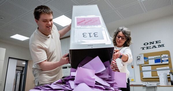 Kommunalwahl in Niedersachsen - Auszählung