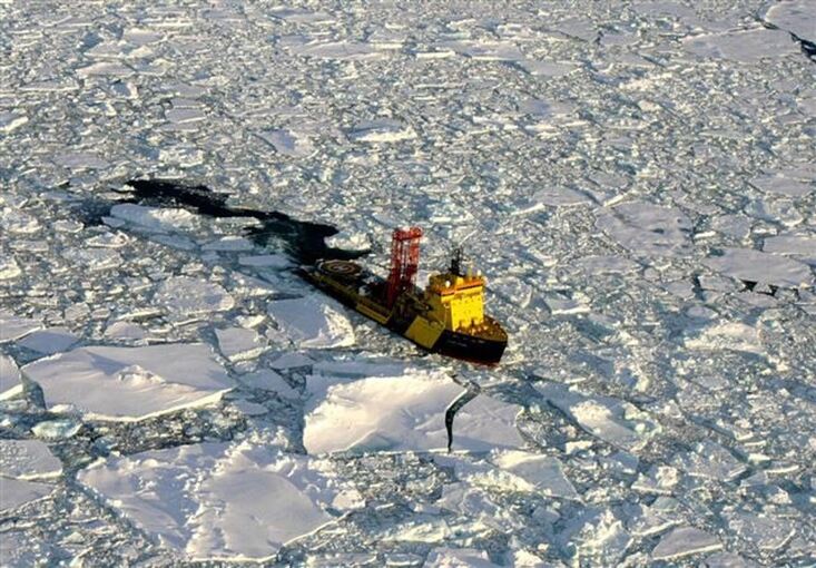 KINA - SYMBOLBILD - Unterwegs auf einem Eisbrecher\ «Nur alle zeh KINA - SYMBOLBILD - Unterwegs auf einem Eisbrecher\ «Nur alle zeh