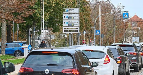 Verstopfte Straßen in Ludwigsburg: Die Zeiten für Pendler in Stadt und Kreis sind seit Langem schwierig.