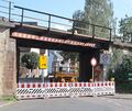 Um diese Brücke in der August-Bebel-Straße geht es.