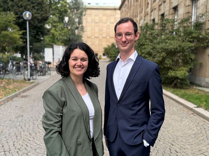 Clara Wellhäußer und Jan-Lukas Schmitt Clara Wellhäußer und Jan-Lukas Schmitt