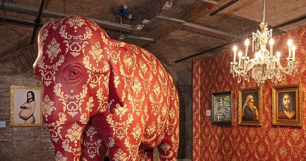 Auf den Elefant gekommen: Die Banksy-Ausstellung in Stuttgart zeigt vieles, was man von dem Street-Art-Künstler kennt, in Originalformat – und einige Überraschungen.