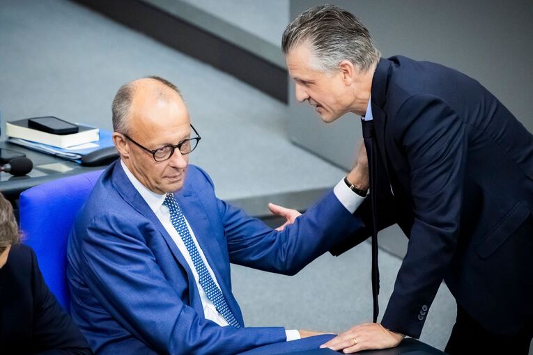 Friedrich Merz und Thorsten Frei Friedrich Merz und Thorsten Frei