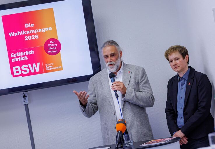 BSW-Wahlkampagne für Landtagswahl in Mecklenburg-Vorpommern BSW-Wahlkampagne für Landtagswahl in Mecklenburg-Vorpommern