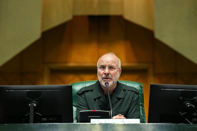 Parlamentspräsident Mohammad Bagher Ghalibaf Parlamentspräsident Mohammad Bagher Ghalibaf