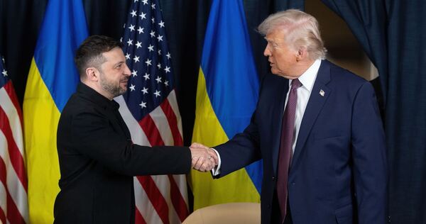 Wolodymyr Selenskyj und Donald Trump Wolodymyr Selenskyj und Donald Trump