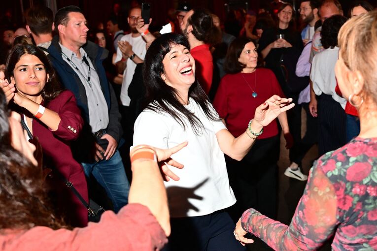 Abgeordnetenhaus-Wahl Berlin - Wahlparty Die Linke